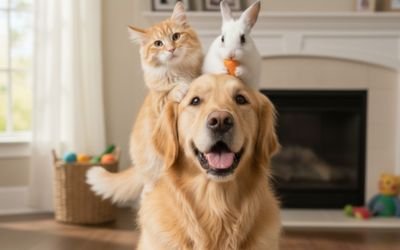 Pet care guide for dogs, cats and small pets