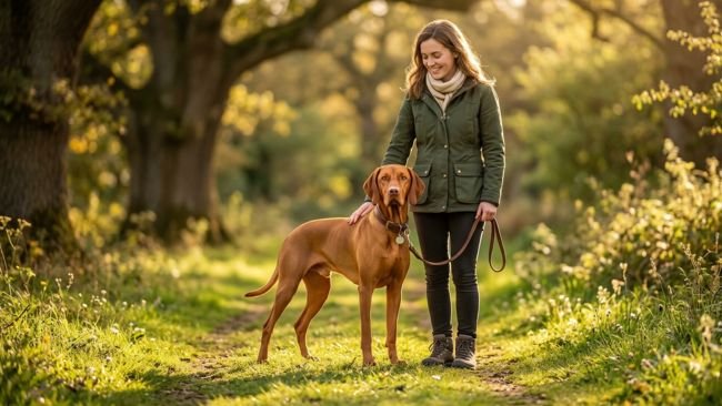 healthy active dog with shiny coat showing results of proper feeding and nutrition